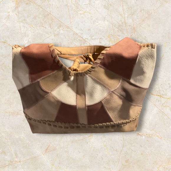 Steve Madden J Merlot Camel TOBO Shoulder Bag. New - Picture 9 of 9